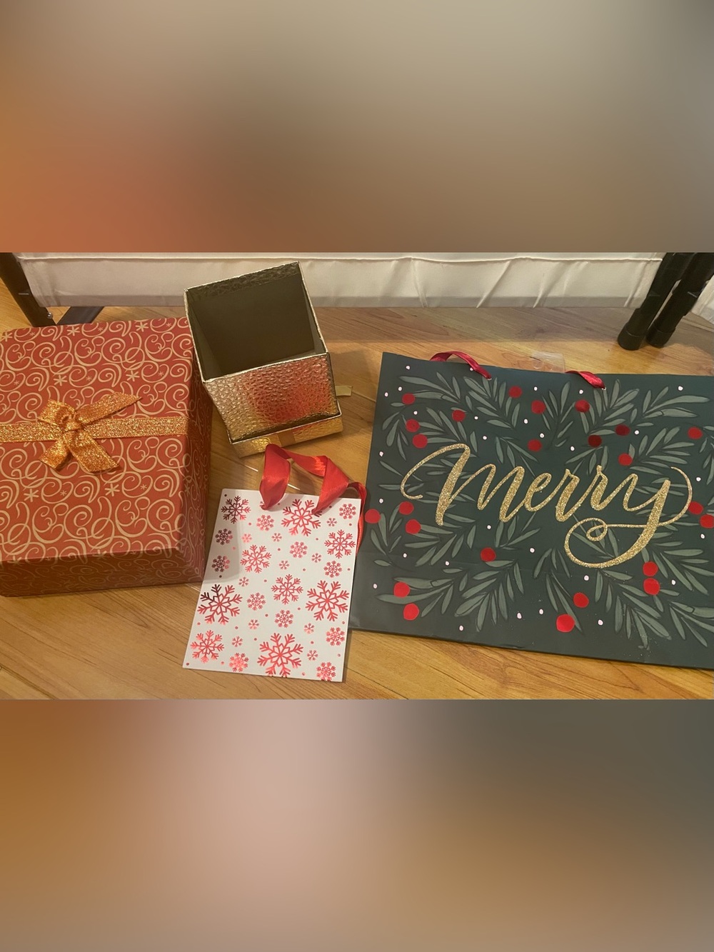 Bundle: Christmas Bags, Box’s, Decor and More